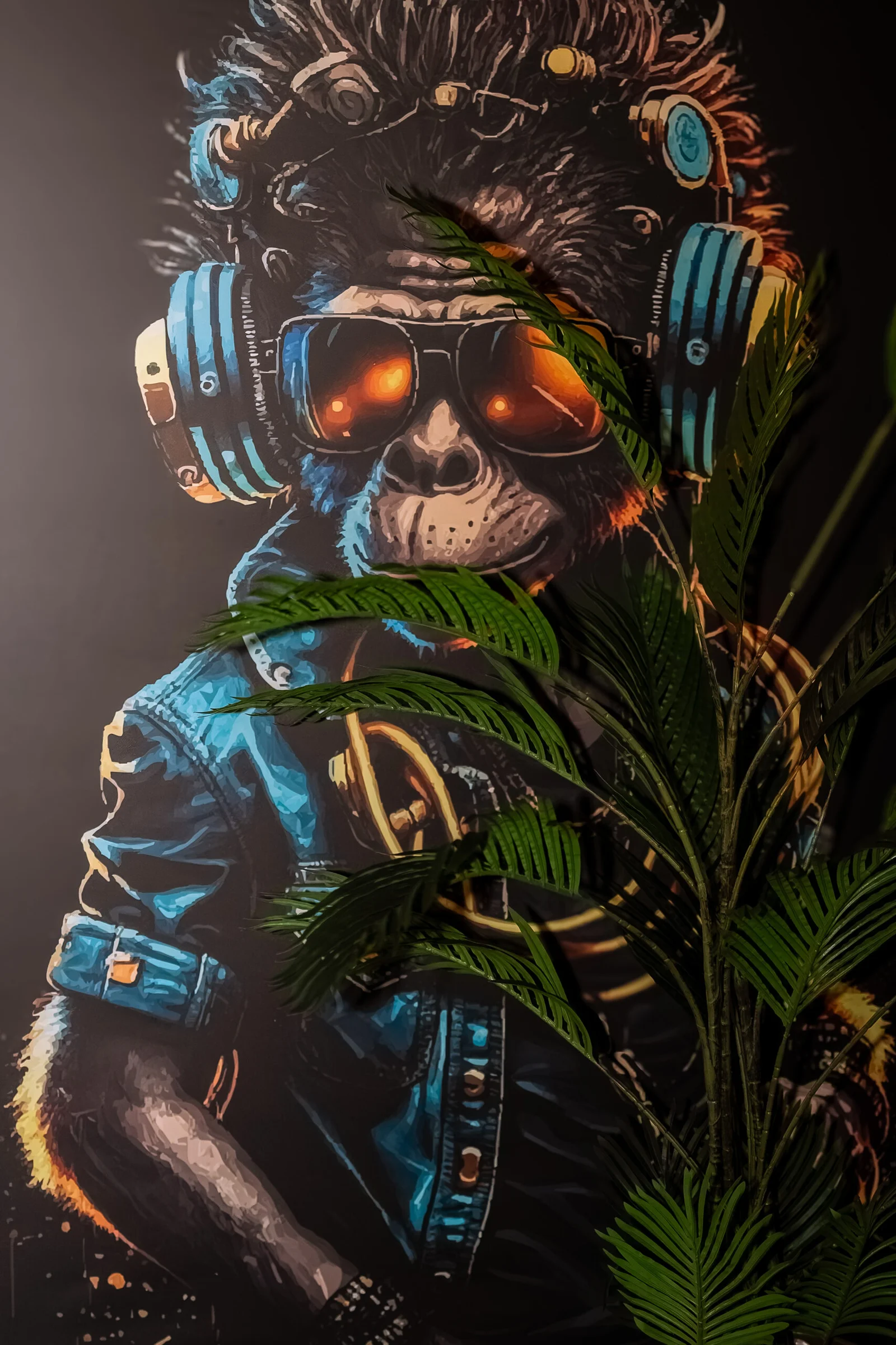 Décoration murale — singe urbain